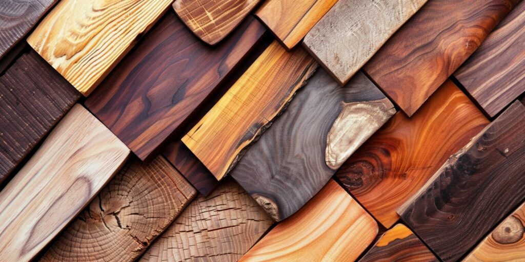 Différentes essences de bois