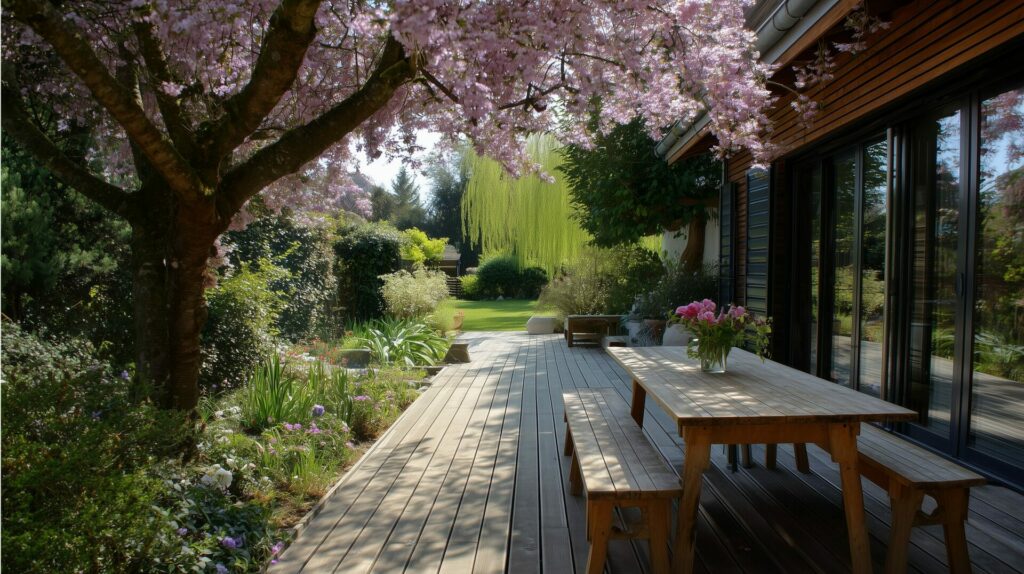 Terrasse en bois